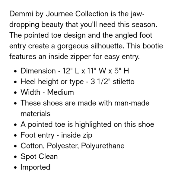 Journee Collection Demmi Red ankle booties NIB sz 8 - Picture 8 of 9